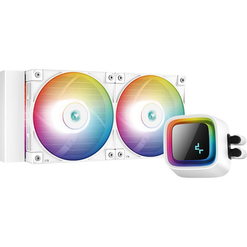 Система рідинного охолодження DeepCool LS520 біла (LS520 White)