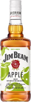 Ликер Jim Beam Apple 4 года выдержки 0.5 л 32.5% (80686021957)
