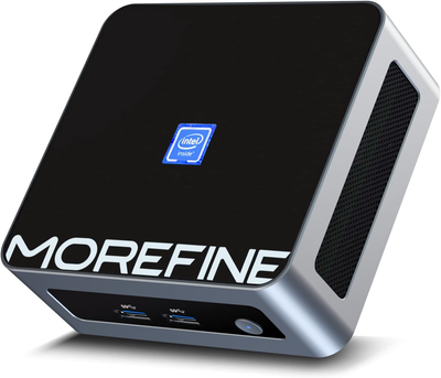 Мини ПК MIPOWCAT S500 / Intel Alder Lake-N100 / RAM 16GB / SSD 1TB / 2 x HDMI / LAN / Wi-Fi 6 / Bluetooth 5.2 / Windows 11 / Черный