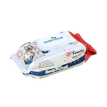 Серветки вологі Handy fresh 100+20 шт Дитячі, клапан (12)