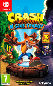 Гра Nintendo Switch Crash Bandicoot N.Sane Trilogy (Картридж) (5030917236730)