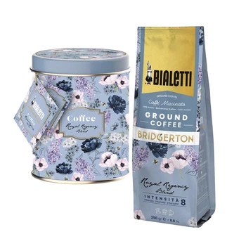 Набор Банка и Кофе молотый Bialetti Bridgerton 250г