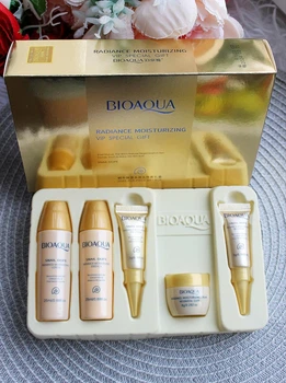 Набор косметики с муцином улитки BIOAQUA Snail Radiance Moisturizing Vip Special Gift