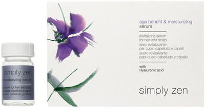 Набір сироваток для волосся Simply Zen Age Benefit & Moisturizing 12 x 5 мл (8032274063377)