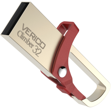 Флеш память USB Verico Climber 64GB USB 2.0 Red (1UDOV-RFRD63-NN)