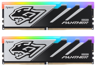 Оперативная память Apacer DDR5-6000 32768 MB PC5-48000 (Kit of 2x16384) Panther RGB (AH5U32G60C5129BAA-2)