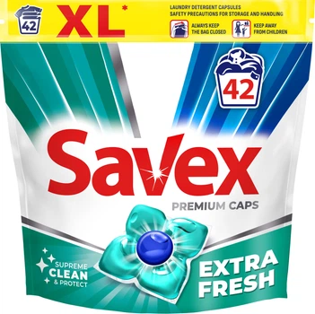 Капсулы для стирки Savex Super Caps Extra Fresh 4 42 шт (3800024046919)