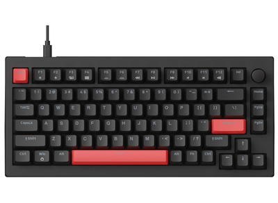 Клавиатура игровая механическая Lemokey X4A3 Black switch Keychron Brown Hot-Swap Red Led