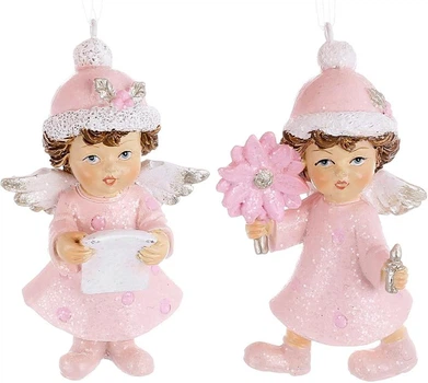 Декоративные фигурки-подвески 2шт Angels 9 cm