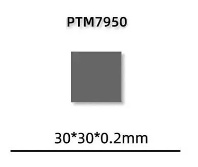 Термопрокладка з фазовим переходом Honeywell PTM7950 8,5 Вт/мК 30*30*0,2мм