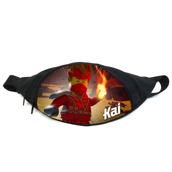 Поясна сумка Бананка Лего Ніндзяго (L Ninjago GB 04) Gear Bag чорна