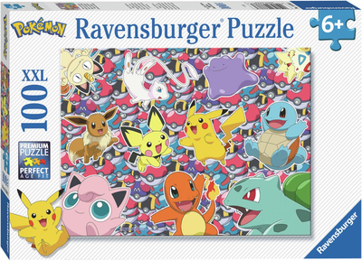 Пазл Ravensburger Pokemon XXL 100 елементів (4005556133383)