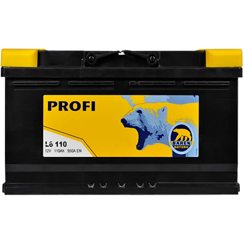 Автомобільний акумулятор BAREN Profi 110Аh 950А R+ 7905701