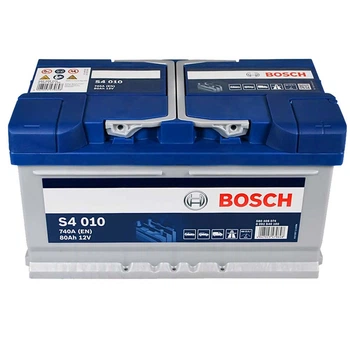 Автомобильный аккумулятор BOSCH 80Ah 740A R+ 0092S40100