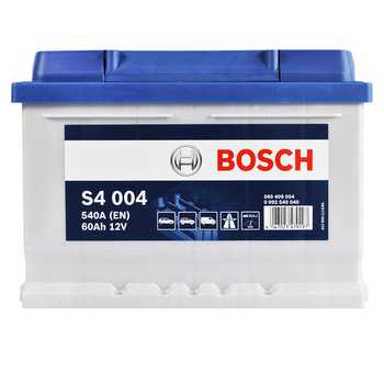 Автомобильный аккумулятор BOSCH 60Ah 540A R+ 0092S40040