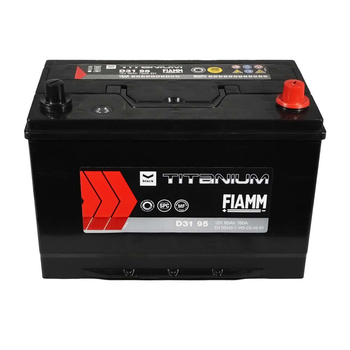 Автомобильный аккумулятор FIAMM Titanium Black Asia 95Аh 760А R+ 7905194