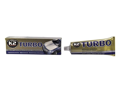 Твердий віск для кузова K2 Turbo EK0011/EK0010 120 мл — захисний поліроль для авто, глибокий блиск, захист ЛФП від вологи та бруду