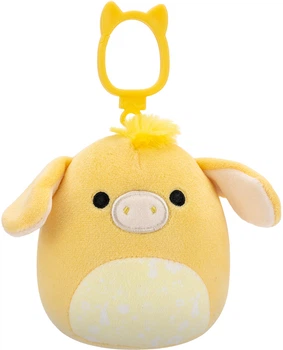 Мʼяка іграшка на кліпсі Squishmallows Ослик Гевін 9 см (6900007512435)