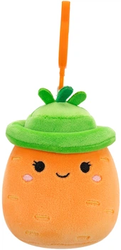 Мягкая игрушка на клипсе Squishmallows Морковка Каролина 9 см (6900007512442)