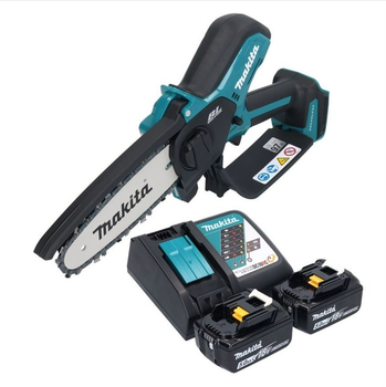 Пила цепная аккумуляторная Makita DUC150 BEO3 (15 см, 8 м/с, 320 Вт, BL, LXT, комплект)