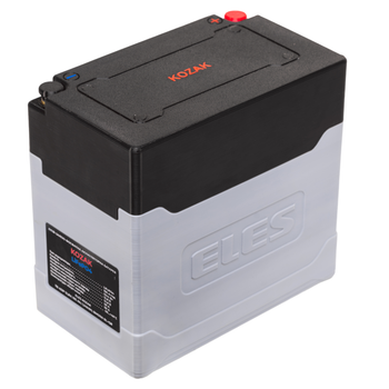 Акумуляторна батарея ELES KOZAK TB 4S1P 12,8V; 105 Ah; 1,34kWt; BMS100 BL+GR