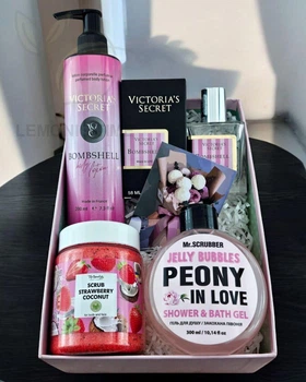 Подарунковий набір косметики No Brand в стилі Victoria's Secret Bombshell 4 в 1 ver.02