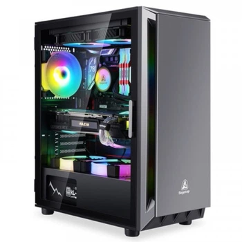 Корпус Segotep GANK 5 Black без БЖ, 2хUSB2.0, 1хUSB3.0 (SG-GK5) (6959371302609) ( SG-GK5 ) Black 12891