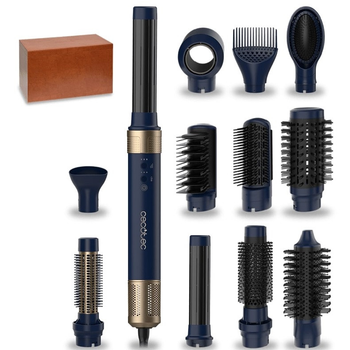 Стайлер Cecotec Bamba CeramicCare 12in1 AirGlam Blue (CCTC-00250) Синій 15678