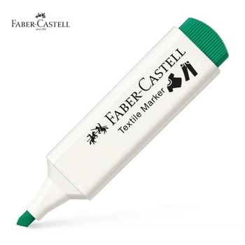Маркер для тканини Faber-Castell Textile Marker, колір зелений, 159524