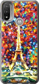 Чехол на Motorola E20 Париж "830u-2509-70447"