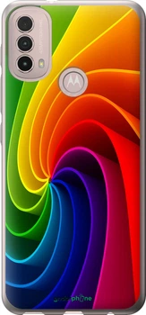 Чохол на Motorola E40 Райдужний вихор "747u-2660-70447"