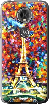 Чехол на Motorola Moto E5 Plus Париж "830u-1412-70447"