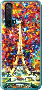 Чехол на Realme X50 Париж "830u-1894-70447"