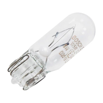 Лампа накаливания Bosch Eco W5W 12V 5W W2.1x9.5d автомобильная бескоколельная лампа для габаритов и подсветки 1987302819