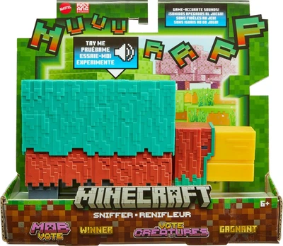 Интерактивная фигурка Minecraft Нюхач 9 см (HXM85)