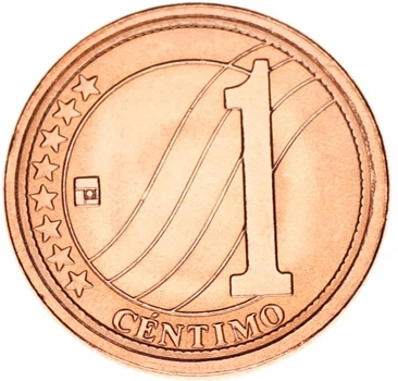 Монета Венесуэла 1 сентимо 2009 UNC