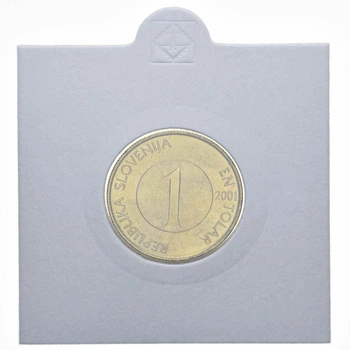Монета Словенія 1 толар 2001 UNC Риба