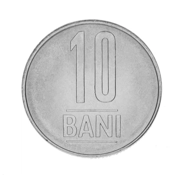 Монета Румыния 10 бани 2018 UNC