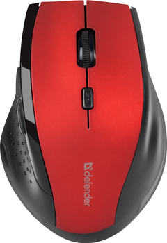 Мышь Defender Accura MM-365 Wireless Red (52367)
