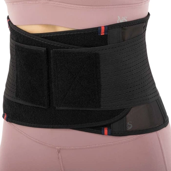 Пояс корсетний для спорту MUTE WAIST SUPPORT 9173 (поліестер, еластан, M, чорний)