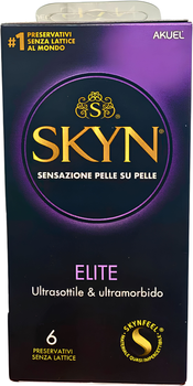 Презервативи Skyn Elite без латексу 6 шт (ROZ6501053539)