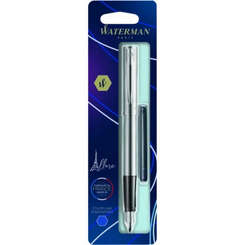 Ручка перьевая Waterman ALLURE Chrome CT FP F блистер 13 314b
