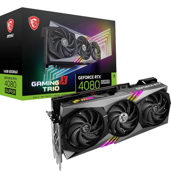 Відеокарта MSI GeForce RTX 4080 Super 16G Gaming X Trio [111490]