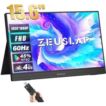 Портативный монитор Zeuslap AT156 Black [111063]