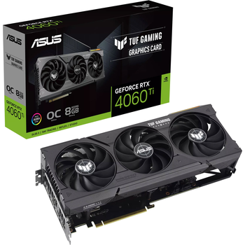 Видеокарта Asus TUF Gaming GeForce RTX 4060 Ti 8G OC (TUF-RTX4060ti-O8G-GAMING) [110725]