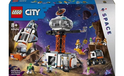 Конструктор Lego City Космічна база та стартовий майданчик для ракети, 1422 деталі 60434