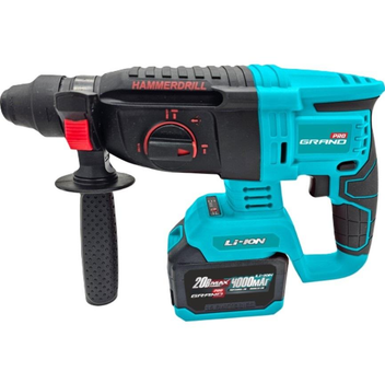 Акумуляторний перфоратор Grand ПА-20/26 BL BRUSHLESS (1АКБ-4Аh)