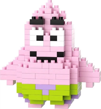 3D Конструктор Mini Bricks SHLab BB-65 Patrick 6 см (39106)