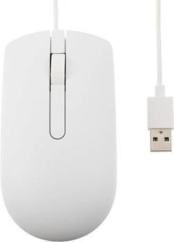 Mysz Dell MS116 USB White (570-AAIP)