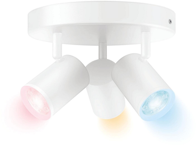 Inteligentna lampa WIZ Imageo 3x regulowany reflektor LED WiFi 1035 lm White (8719514554511)